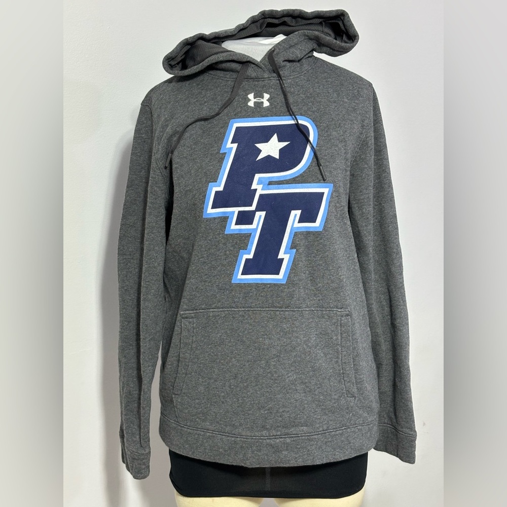 Under Armour Big Logo PT Men's Hoodie, Size Medium Color Gray